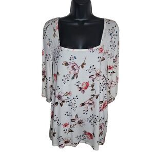DayTrip Nwt floral knit shirt top size Small